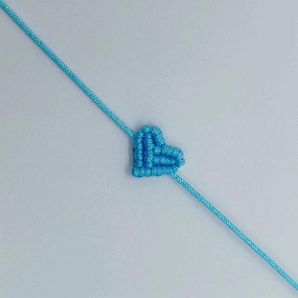 Handarbeit Handgestrickt Pfirsich Herzförmig Glücksbringend Rotes Seil Armband Verstellbar Damen Beste Freundin Anhänger Einfach Herren Paar Liebende Geschenk