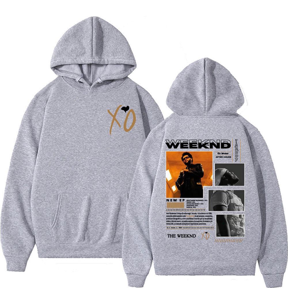 Unisex Woman'sRetro The Weeknd After Hours Album Graphic Hoodie Men Vintage 90s Hip Hop Oversized Hoodies Man Casual Comfort Fleece Sweatshirt