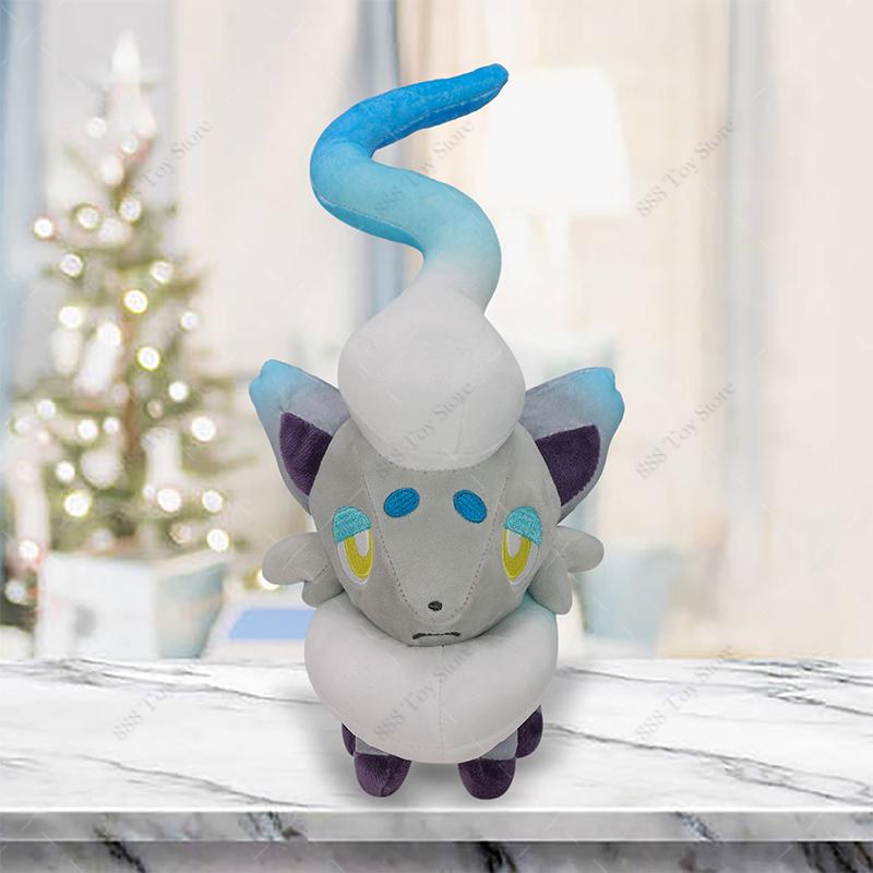 Plush Shiny Gyarados Charizard Mega Rayquaza Hisuian Zorua Ho-Oh Lucario Butterfree Anime Stuffed Peluche Kids Xmas Gift