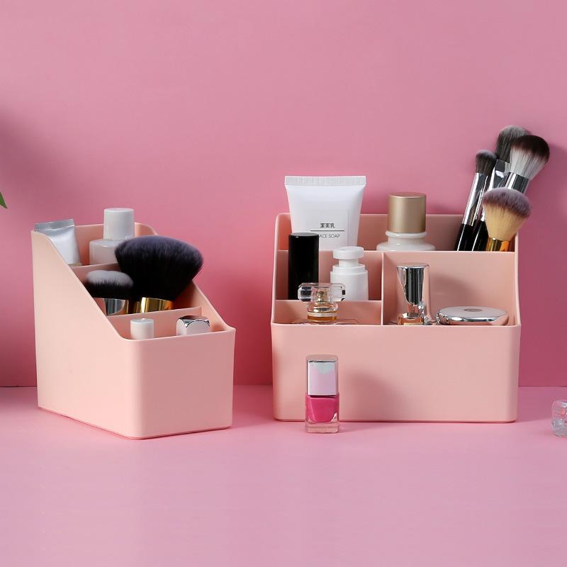 Caja de Almacenamiento de Artículos de Escritorio Organizador de Maquillaje Organizador para Pinceles Caja de Almacenamiento para Hogar Oficina Baño Dispositivo de Almacenamiento para Cuidado de la Piel
