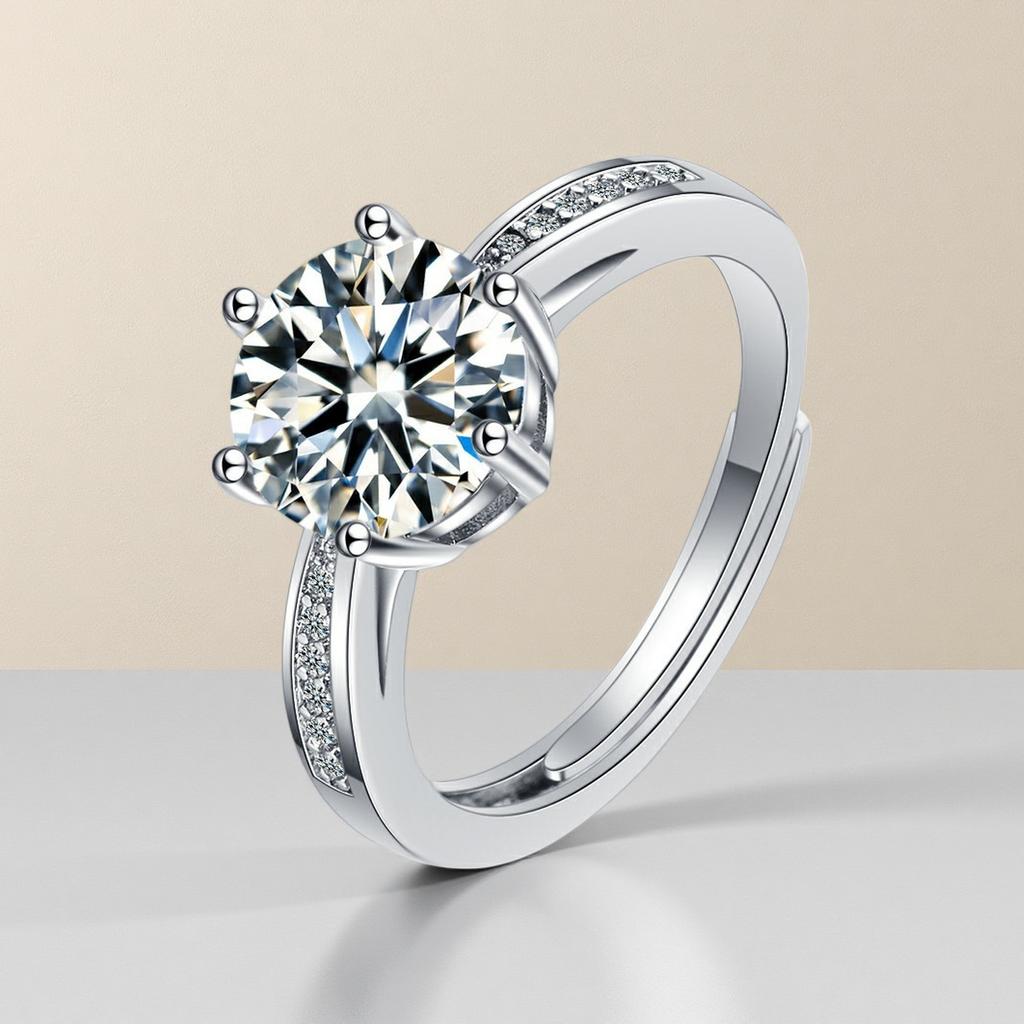 New Copper Ring Classics 5A Zircon For Women Wedding Engagement Jewelry Accessories Fashion High Quality Gift