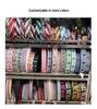 Creative Embroidery Non-slip Guitar Strap with Picks for Electric & Acoustic Guitars