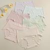 Female Summer Thin Type Breathable 10A Antibacterial Silk No Trace Briefs