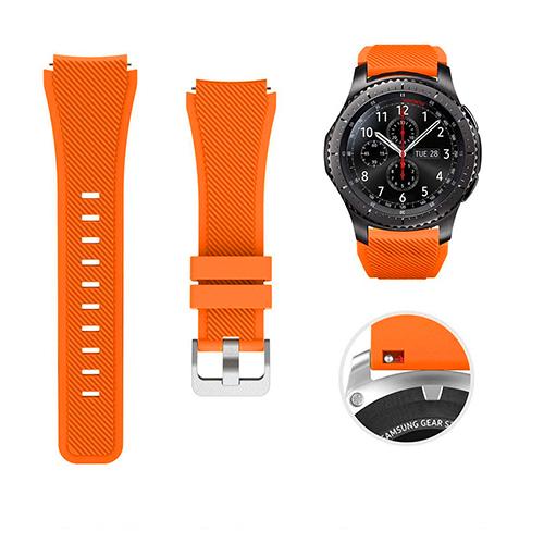 22mm 20mm Strap for Samsung Galaxy Watch 6 47MM Gear S3 Classic Frontier amazfit bip Bracelet Silicone Band for Huawei Watch gt