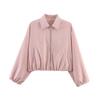 Womens Streetwear Puffer Jacket With 3D Print Zipper 12 Colors Regular Fit Long Sleeve 2026