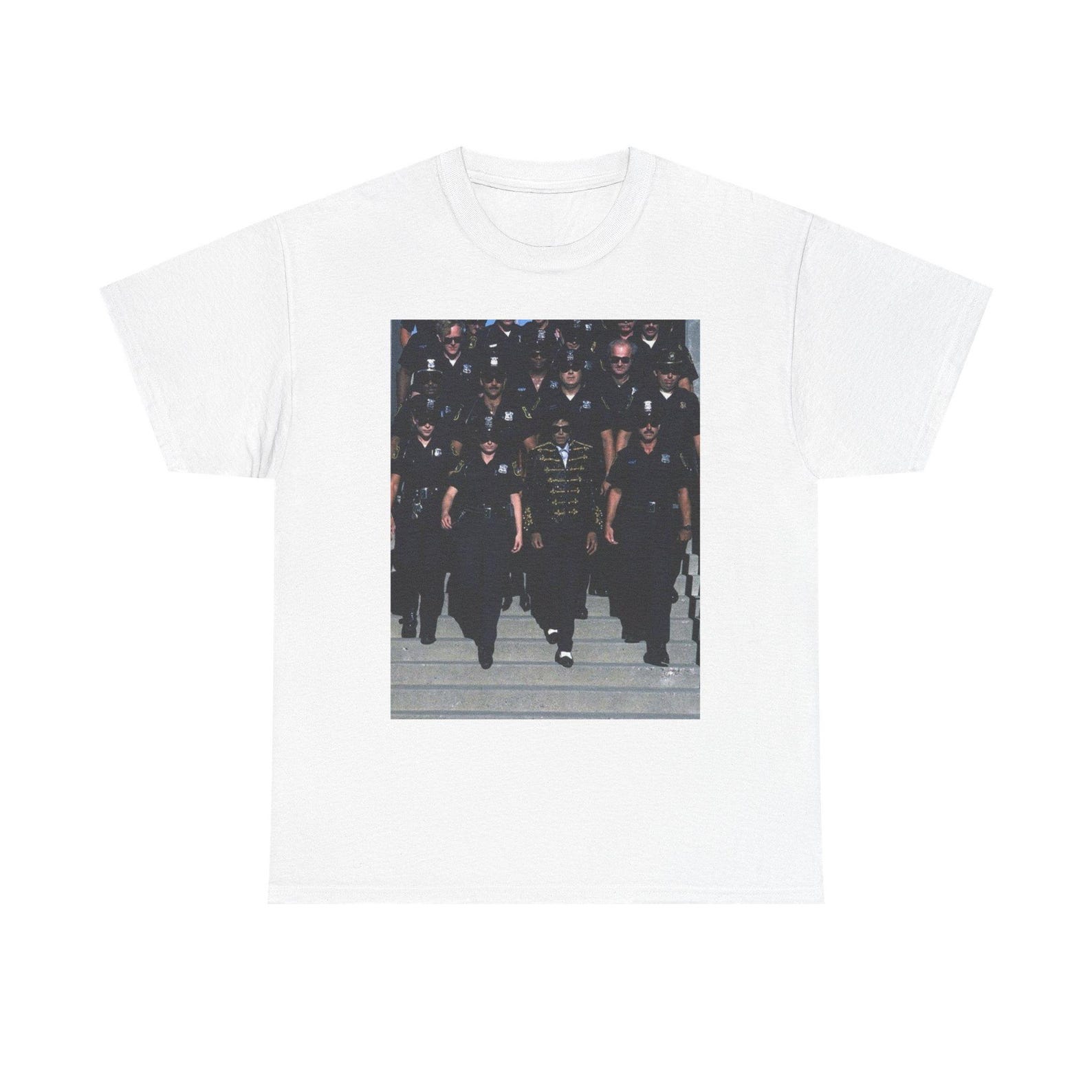 Michael Jackson tee | Military T-Shirt | King of Pop XL