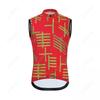 Mens Cycling Vest Outdoor Road Bike Jacket Reflective Windproof Breathable Quick-Dry Sport Use