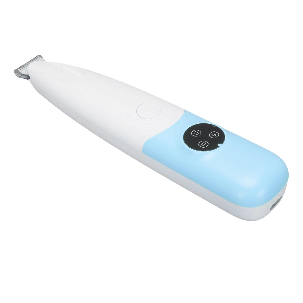 Pet Trimmer Rechargeable Cordless Foot Hair Grooming for Cats Dogs with Brush USB Cable