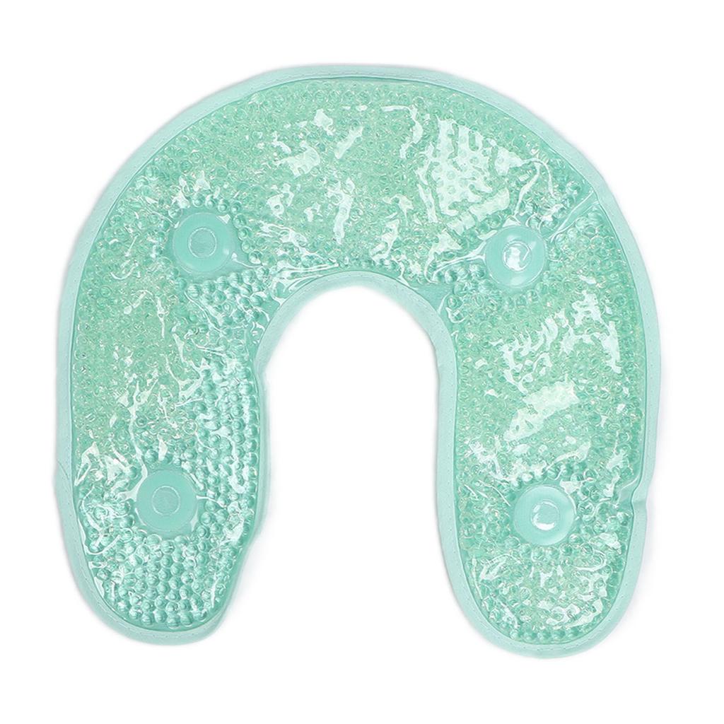 U Shaped Gel Bead Cooling Therapy Neck Wrap Neck Injuries Reusable Relief Cold Pack