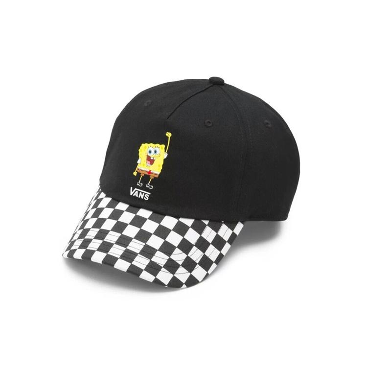 Vans x SpongeBob Court Side Hat 'Black White' Unisex VN0A5I3CYZJ1