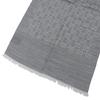 Excellent GUCCI Stall GG pattern with fringe gray wool Women Used