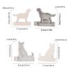Cats Dog Resin Molds for Making Candle Holder Decorations Christmas Gift