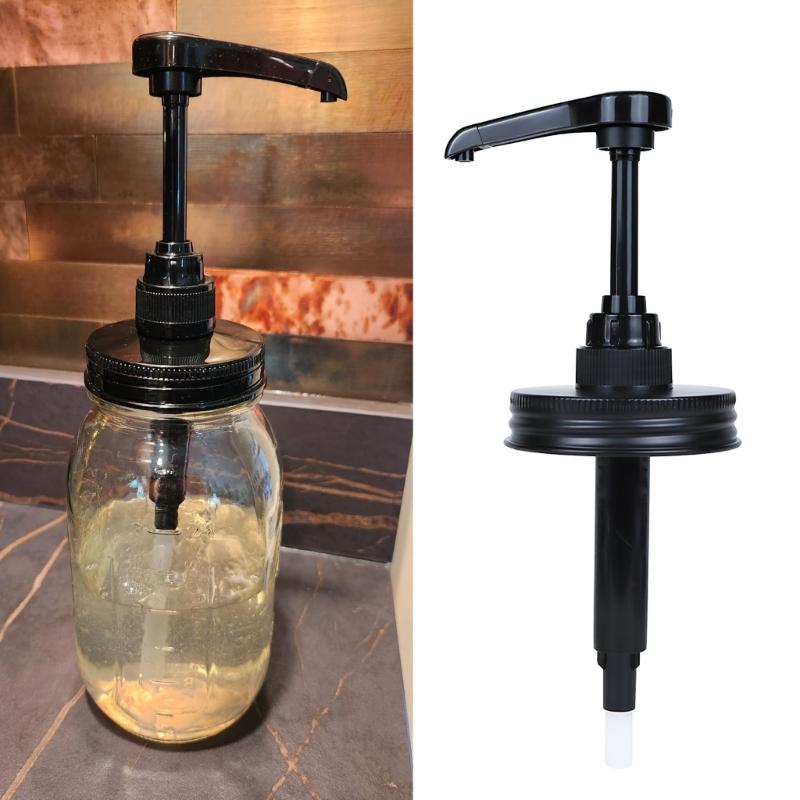 Food Dispenser Pump For Jams Syrup Sauce Easy To Use Press Designs Suitable For Kitchens And Cafes