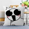 TBH Autism Creature Yippee Pillow Cover Sofa Cushion Cover Home Room Decoration Children Gift