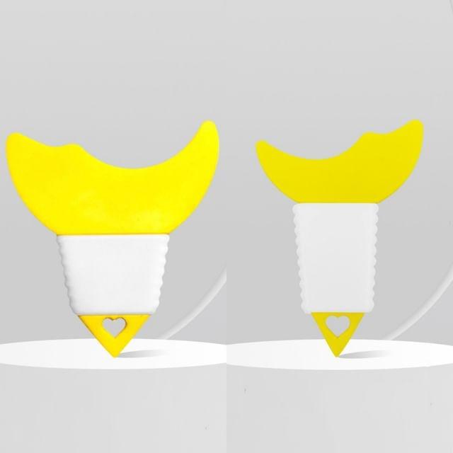 

Чою - Набір з 2 шт.: Силіконовий трафарет для макіяжу очей (Різні дизайни) Yellow - S & Yellow - L