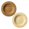 Stew Plates, Medium, 21cm, Pair, Bamboo, Dishwasher Safe, RV-407WB