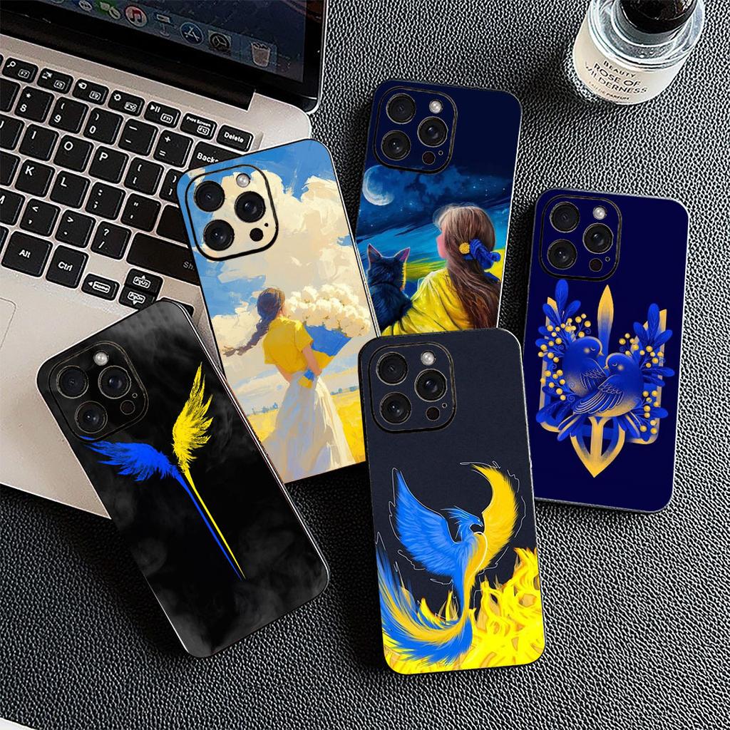 Ukraines Ukrainians Girl Phone Case for Motorola Moto G55 G45 G75 G85 G35 Edge 50 30 Fusion 40 NEO Ultra Pro Protective Cover