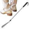 Long Handle Shoe Horn Retractable Spring Stainless Steel Household Shoe Puller Shoe Assistant Suitable for Men Women Elderly