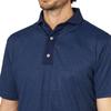 FootJoy Men's Short Sleeve Wide Collar Pique Golf Shirt, Navy, Size XL (FJ-S25-S21, 34572-XL)