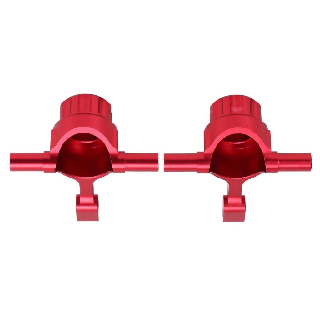 Aluminum Alloy Front Knuckle Arms Steering Cup for Tamiya TT02 110 RC Car Upgrade PartsRed