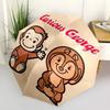 Curious George, Monkey Automatic Opening and Closing, 8 Rib Structure Portable Umbrella, Suitable for Men and Women In All Seasons  Perfect