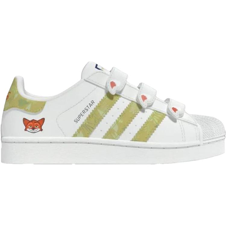Adidas Zootopia X Superstar CF C Nick Wilde Kids Sneakers White Supplier-Colour Footwear-White JQ1334