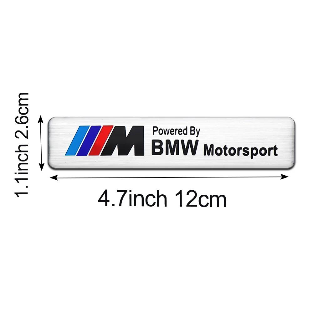 YMZP2 3D Aluminum Car Tail Trunk Body Decoration Sticker AUTO Badge For BMW X1 X3 X4 X5 F15 X6 F16 G30 7 Series G11 F48 F39 520 525 M