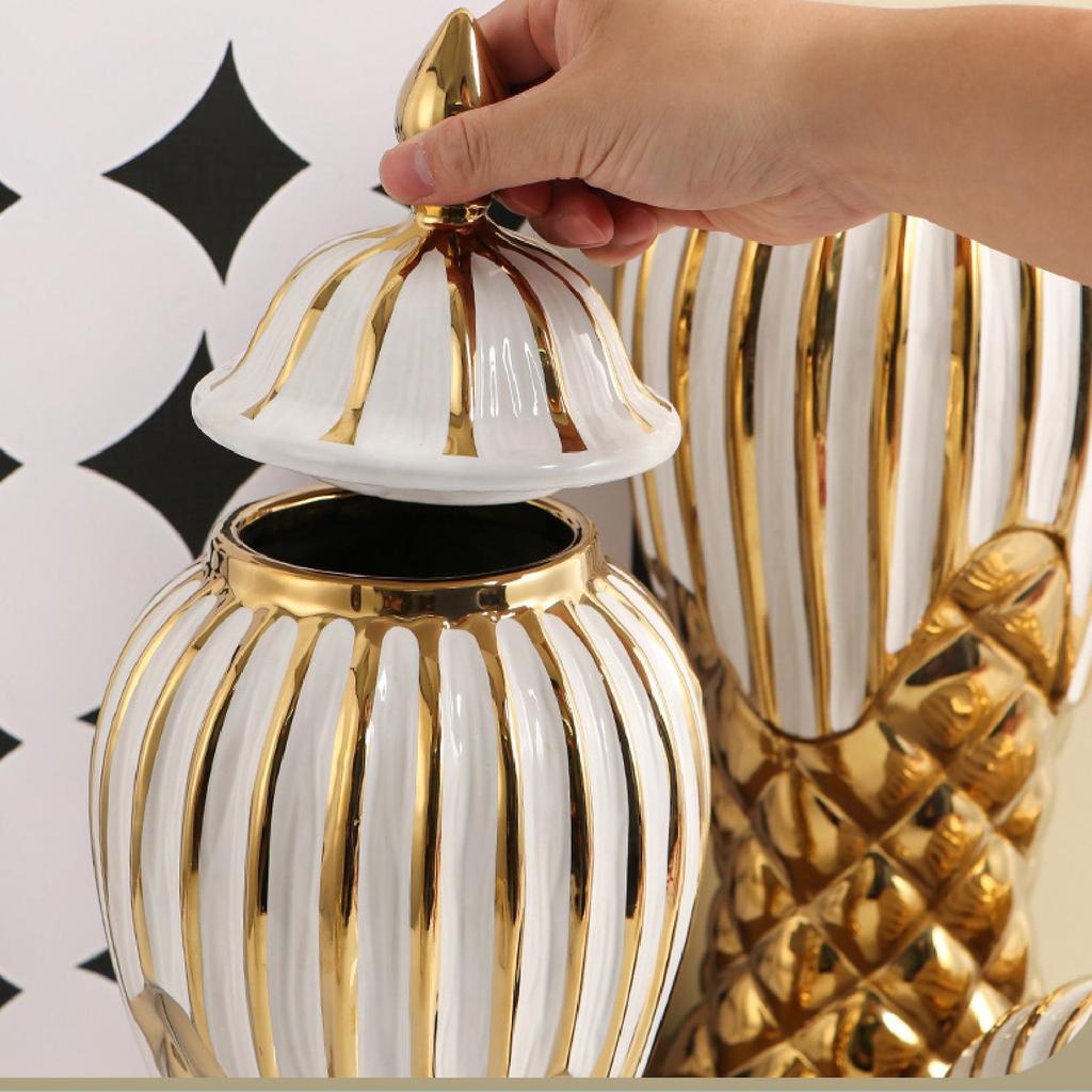 Ceramic Flower Vase Porcelain Ginger A Centerpiece for Events