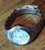 CITIZEN BQ41 Attesa Titanium Solar Watch with Date and Sapphire Crystal Radio-Controlled Display, Mother-of-Pearl Dial