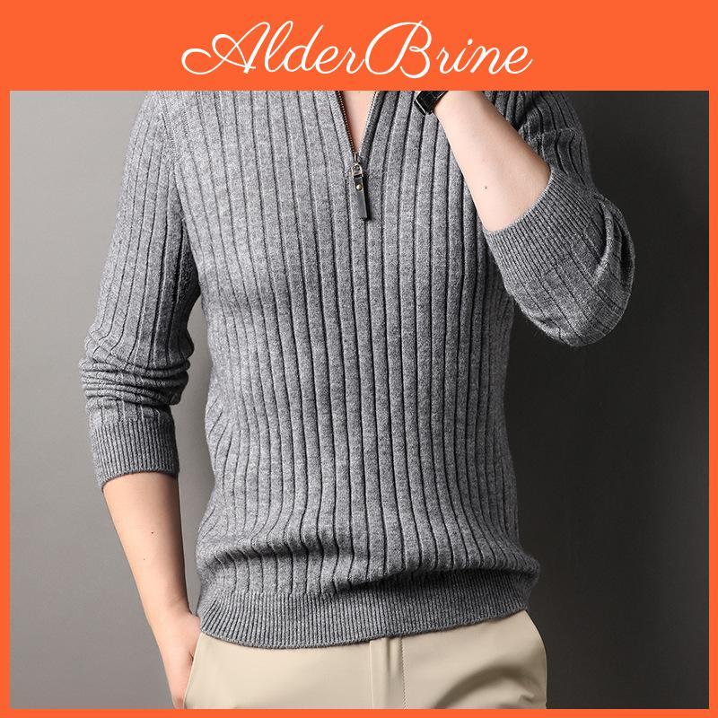 Autumn Young Thickened And Middleaged Mens Sweater Pullover Large Size Loose Korean Style Jacket Mens Clothing