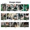 TR414 Valve Stems 23Pcs Tire Stem Tool Set, Quick Change Installer Kit with TR413/TR414 Repair Stems, 4-Way Core Removal for Cars Motorcycles