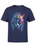 Tiger Tshirt Collection Cyber Warrior Tiger Tshirt Unisex
