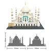 Creative World Renowned Architectural Large Taj Mahal Building Blocks Set,Architecture  Model Kit Bricks To Kids Toy Compatible