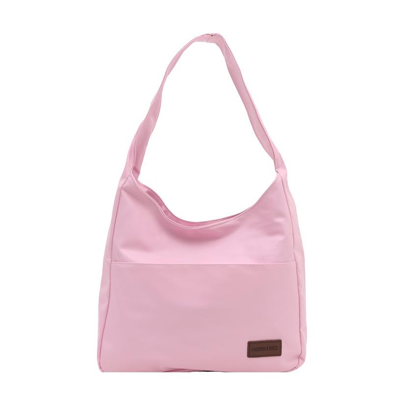 Large Capacity Retro Casual New Texture Solid Color Simple Casual Shoulder Underarm Tote Women's Bag