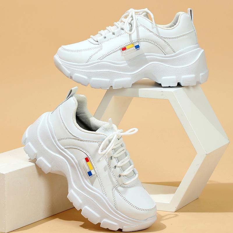 Platform Dad Shoes Casual Sports Shoes Soft Sole Comfortable Outdoor Running Shoes