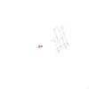 Resin Acrylic Sleeping Deer Figurine Minimalist Tabletop Decoration Clear Compact Display Stand for