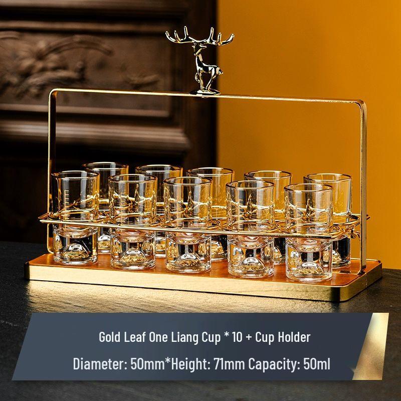 Xuankunpai Premium Graduated Baijiu Glass Set