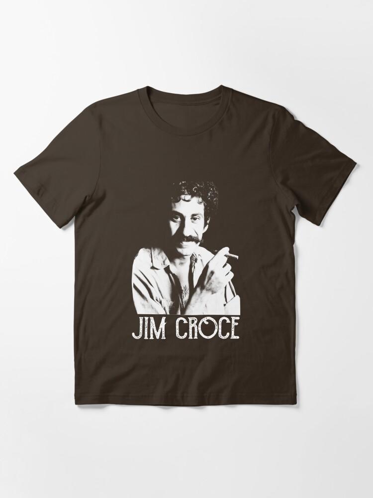 Jim Croce Jim Croce - White Stencil Perfect Gift Men Women Essential T-Shirt