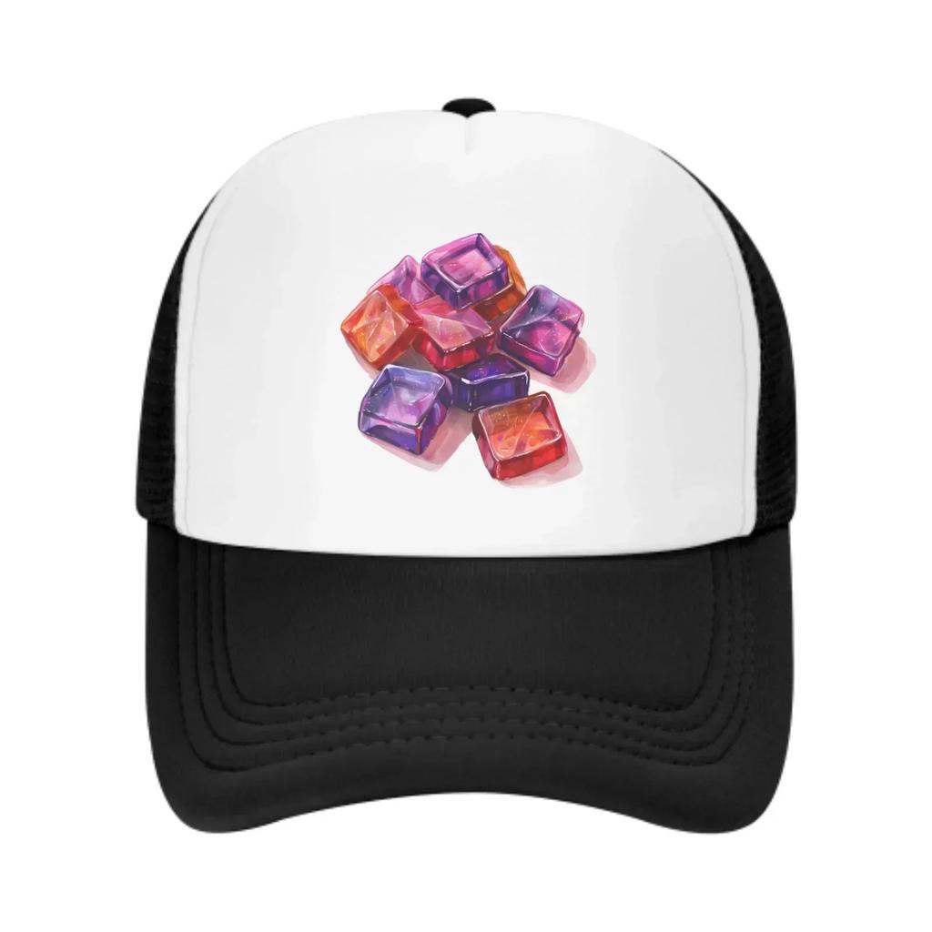 Colored Candy Spring Summer Leisure Sports Daily Sun Hat Fishing Outdoor Men's and Women's Truck Caps Fashion Casquette