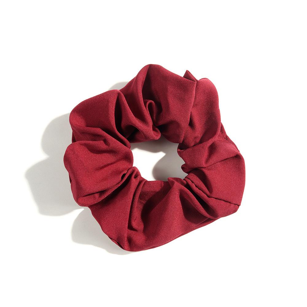 Leopard Print Hair Band Bohemian Large Intestine Band Small Fresh Commuter Rubber Band Flower Print Head Band Head Rope