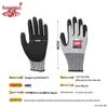 Rongzhituo H969 Nitrile Coated Cut-Resistant Work Gloves