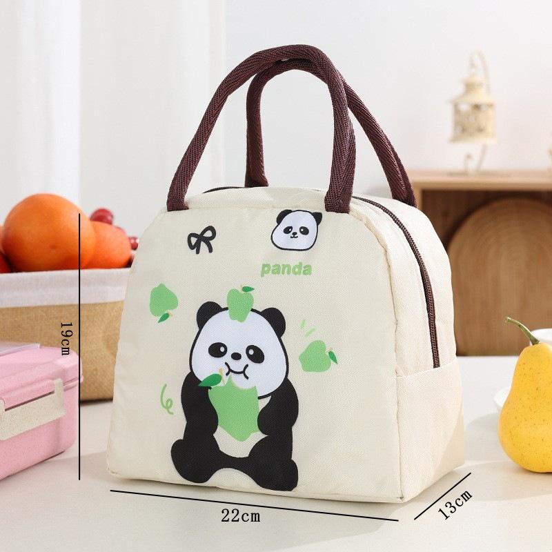 Cute Insulated Bento Bag: Cartoon Lunch Box for Kids and Office