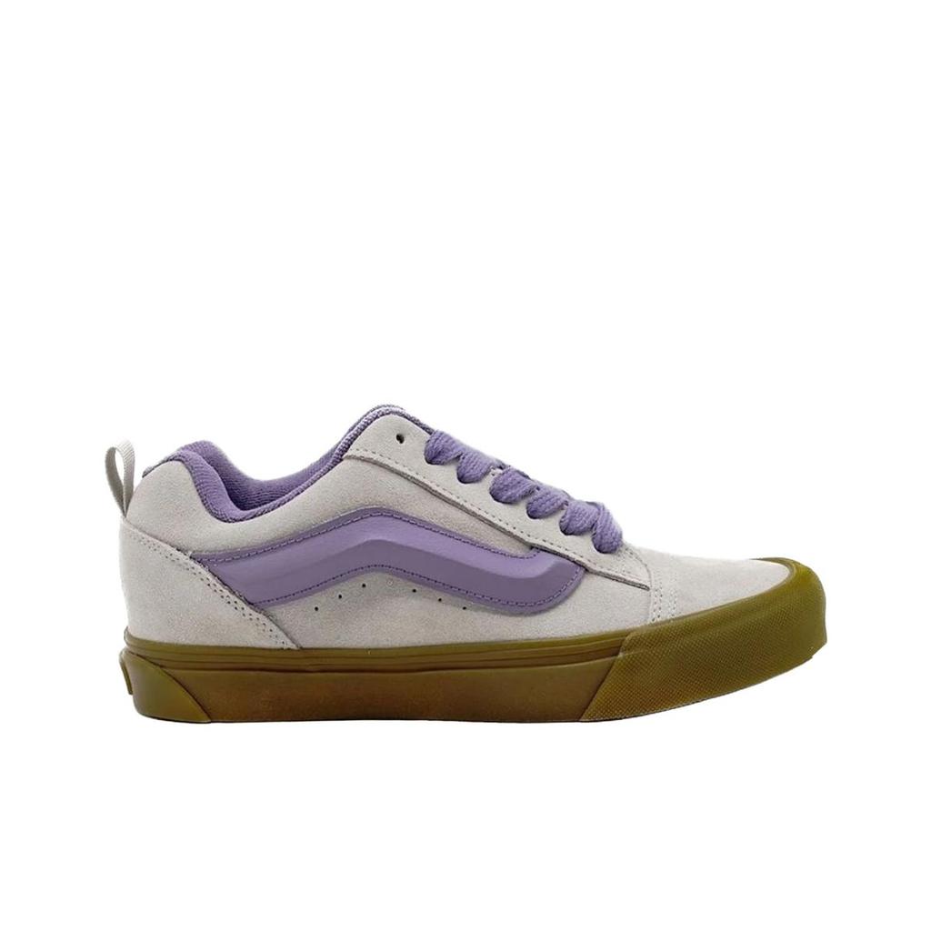 Vans Knu Skool Skateboard Shoes Unisex Gray Purple VN000D6ZFTY