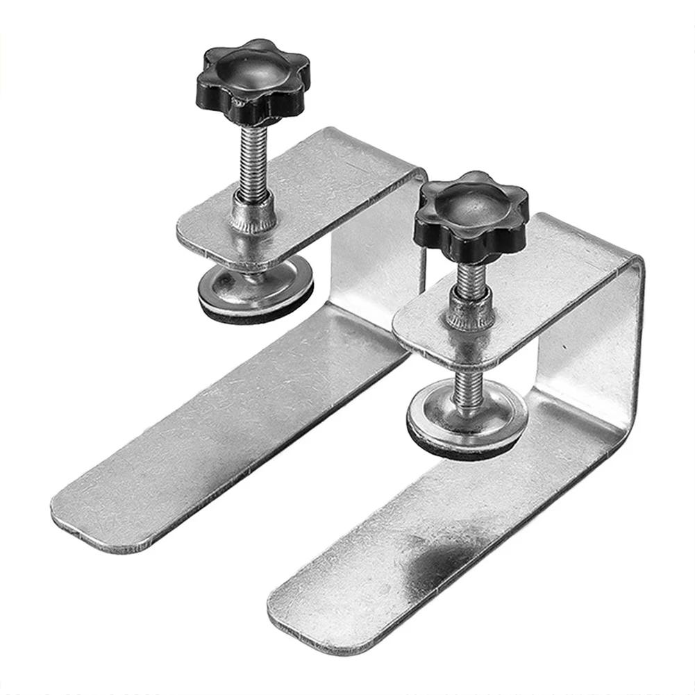Woodworking Jig Drawer Panel Clamp Cabinet Drawer Installation Auxiliary Clip Adjustable Drawer Front Panel Mounting Fixture