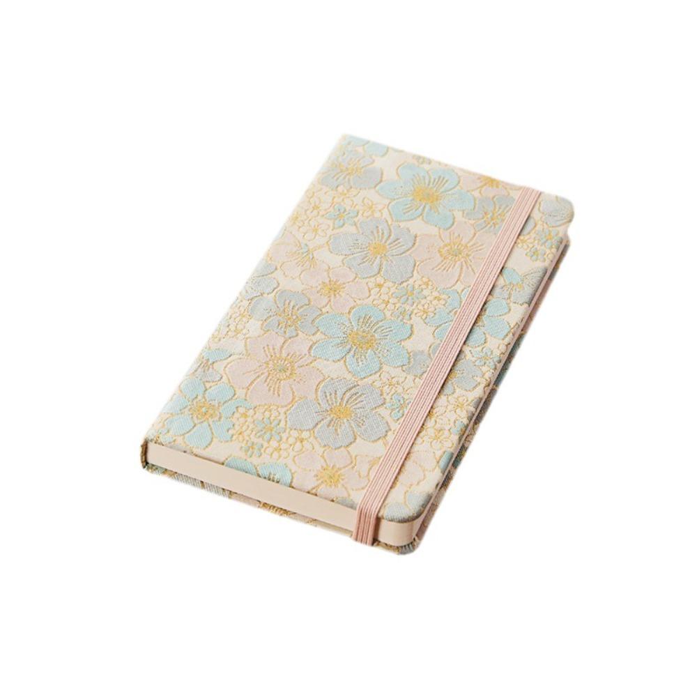 A6/A5 Elastic Band Notebook Thick Paper Pocket Notebook Stylish Vintage Journal Desk Use