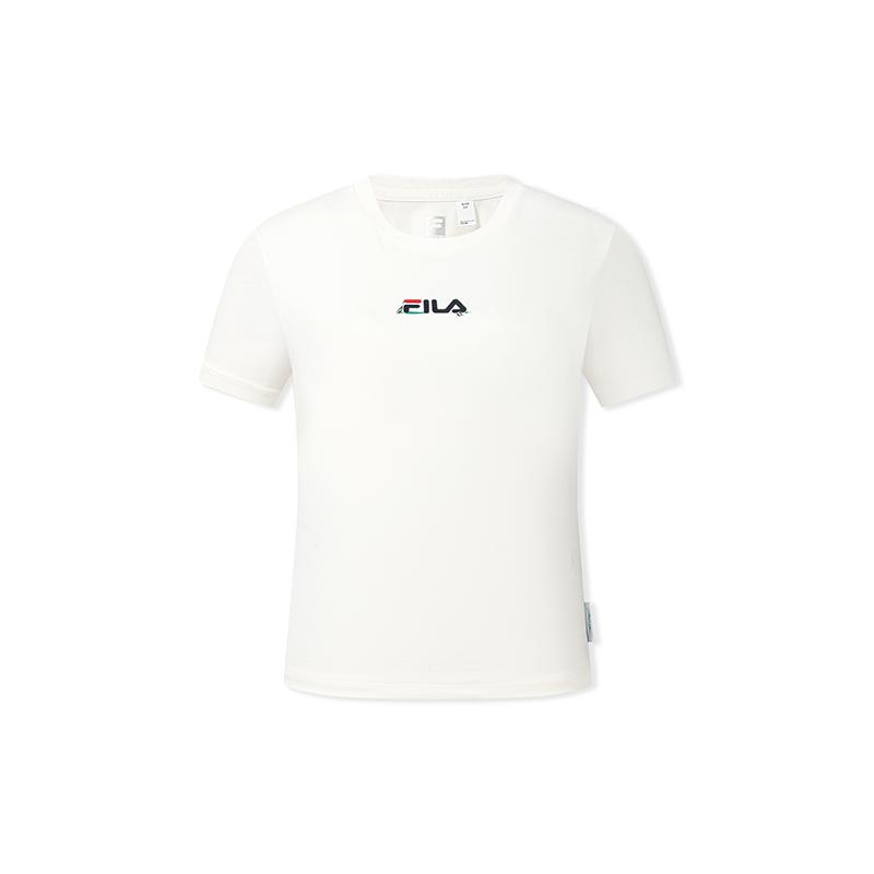 FILA Теннисная удобная универсальная футболка Женские топы A11W633130FIV M