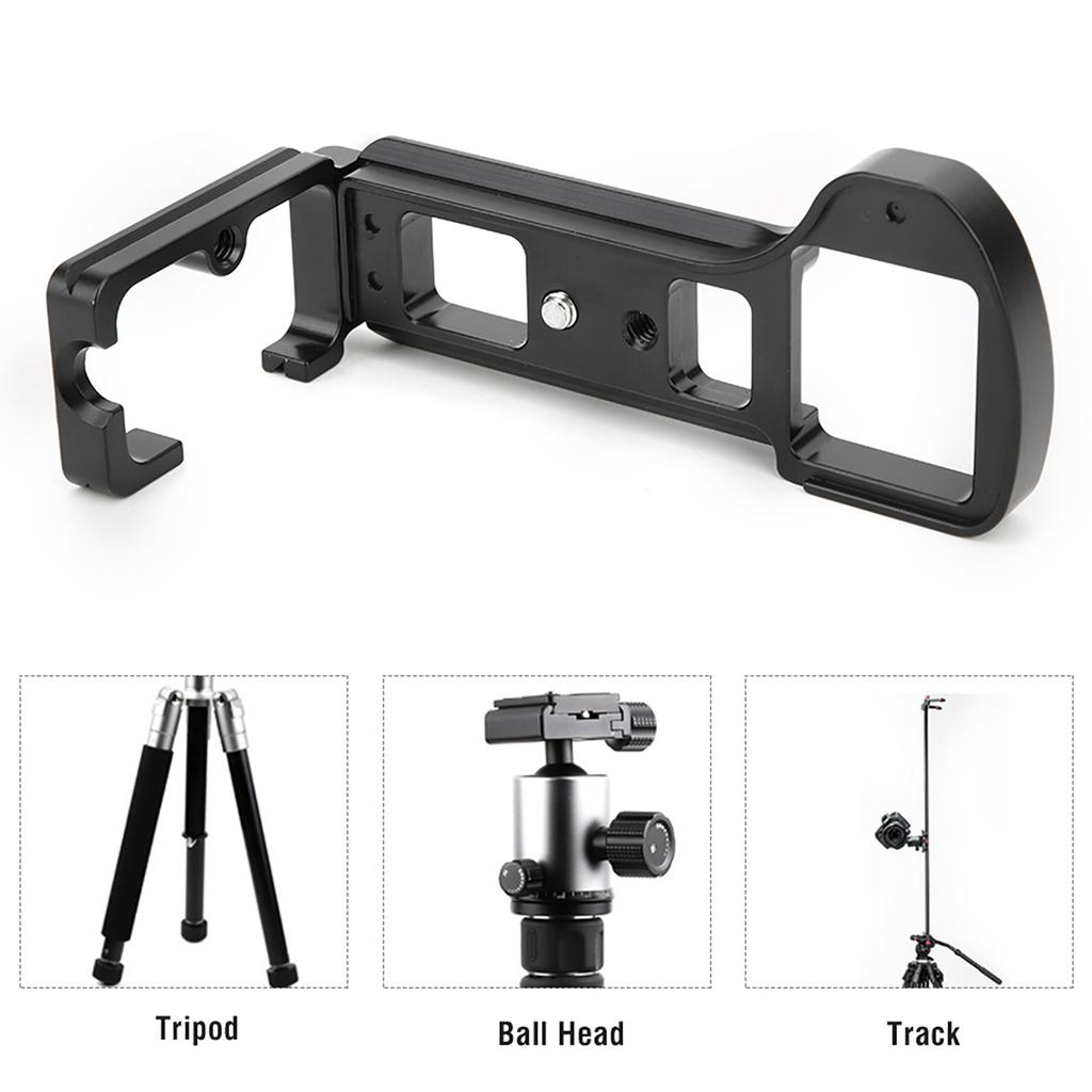 A6500 B Type Aluminium Alloy L Shape Quick Release Plate Hand Grip Bracket for A6500 ILCE‑6500 Mirrorless Camera