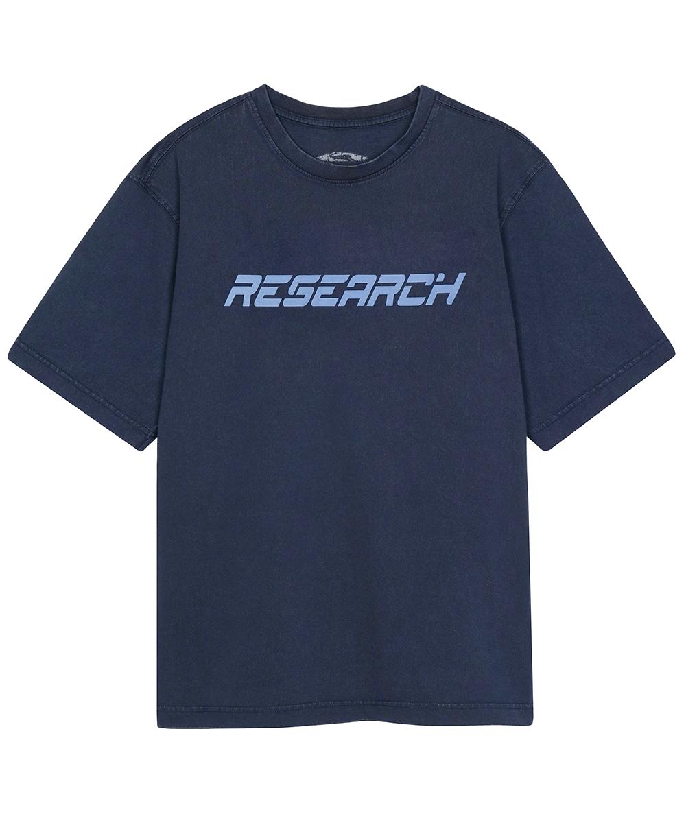 Fdr Research Logo Basic Short Sleeve Navy L
