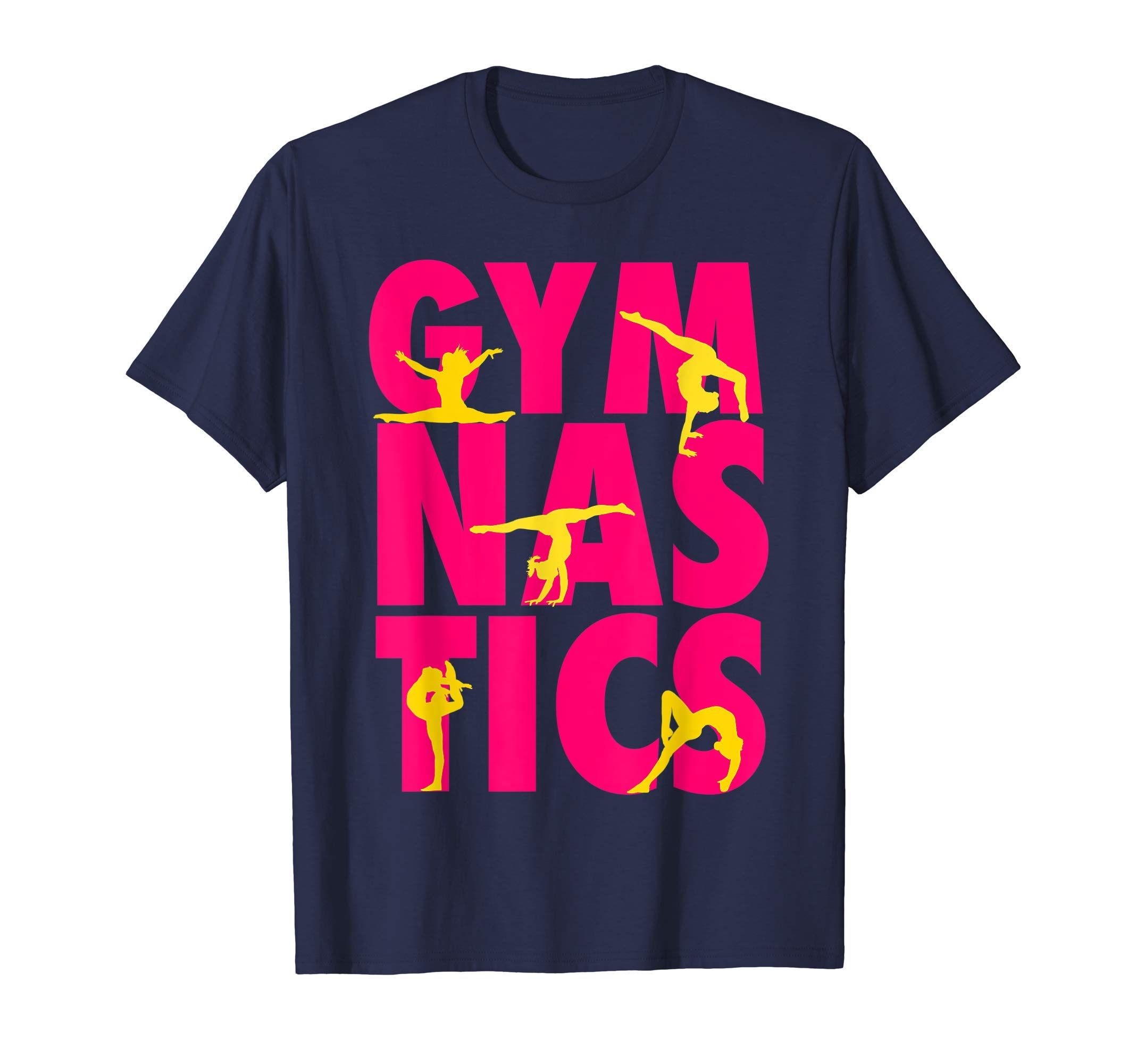 

Футболка Simple Gymnastics Awesome Gymnast Girl Loves Bream Flips синий