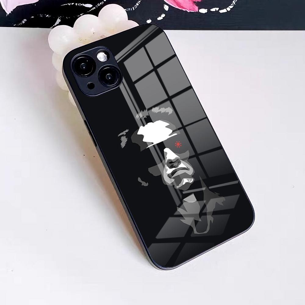 FILM Arnold Schwarzenegger Terminator Phone Case For IPhone 17 Pro Max 16 15 14 Pro Max 13 11 X Xs Xr 8 7Plus Glass Cover